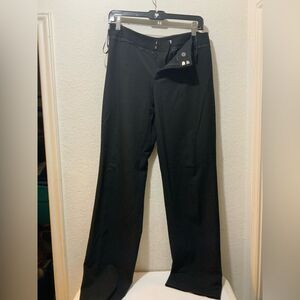 NWT Nine West slim leg  Pants lace Office Career Wear Trousers stretch Size 4